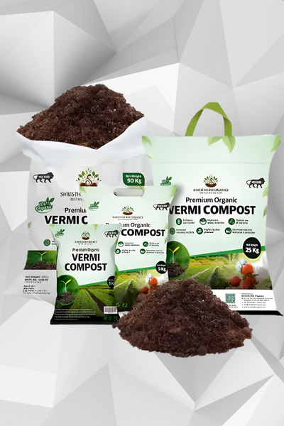 Organic vermicompost